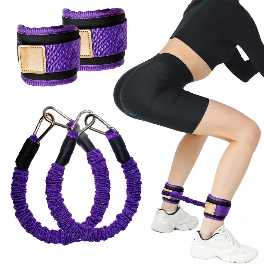 Ankle Resistance Bands with Cuffs