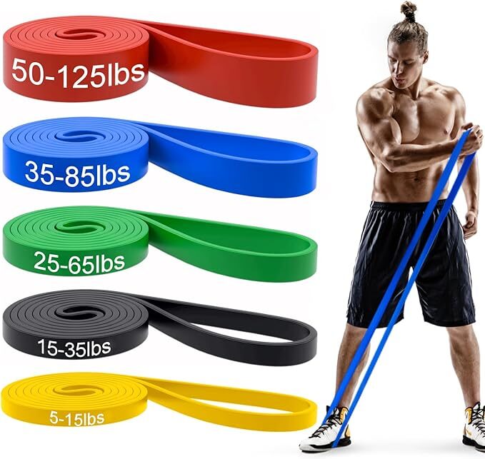 Pull Up Bands, Resistance Bands, Pull Up Assistance Bands Set for Men & Women